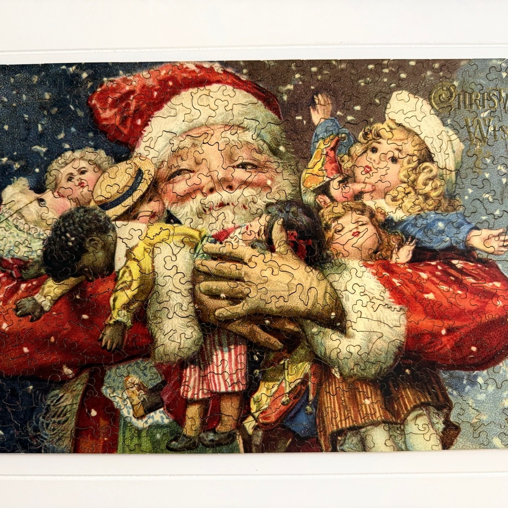 Liberty Puzzles Classic Wooden Jigsaw Puzzle – Christmas Wishes - Picture 10 of 14